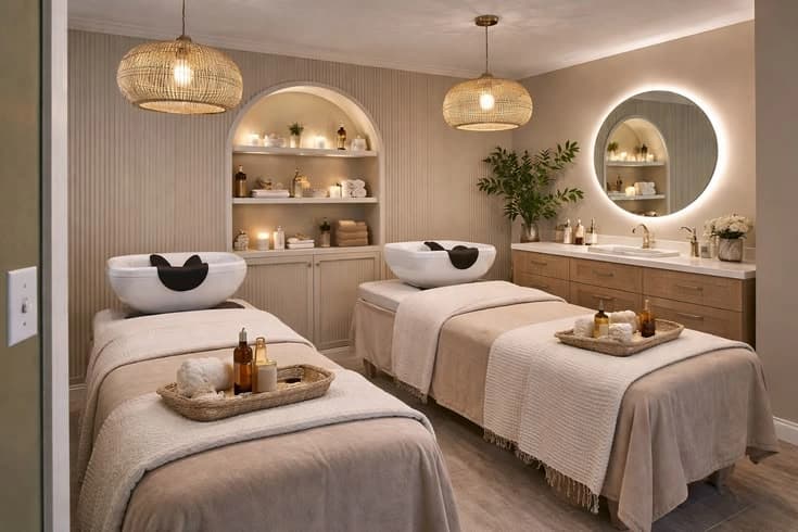 Neutral-toned Elegant Suite Rendering